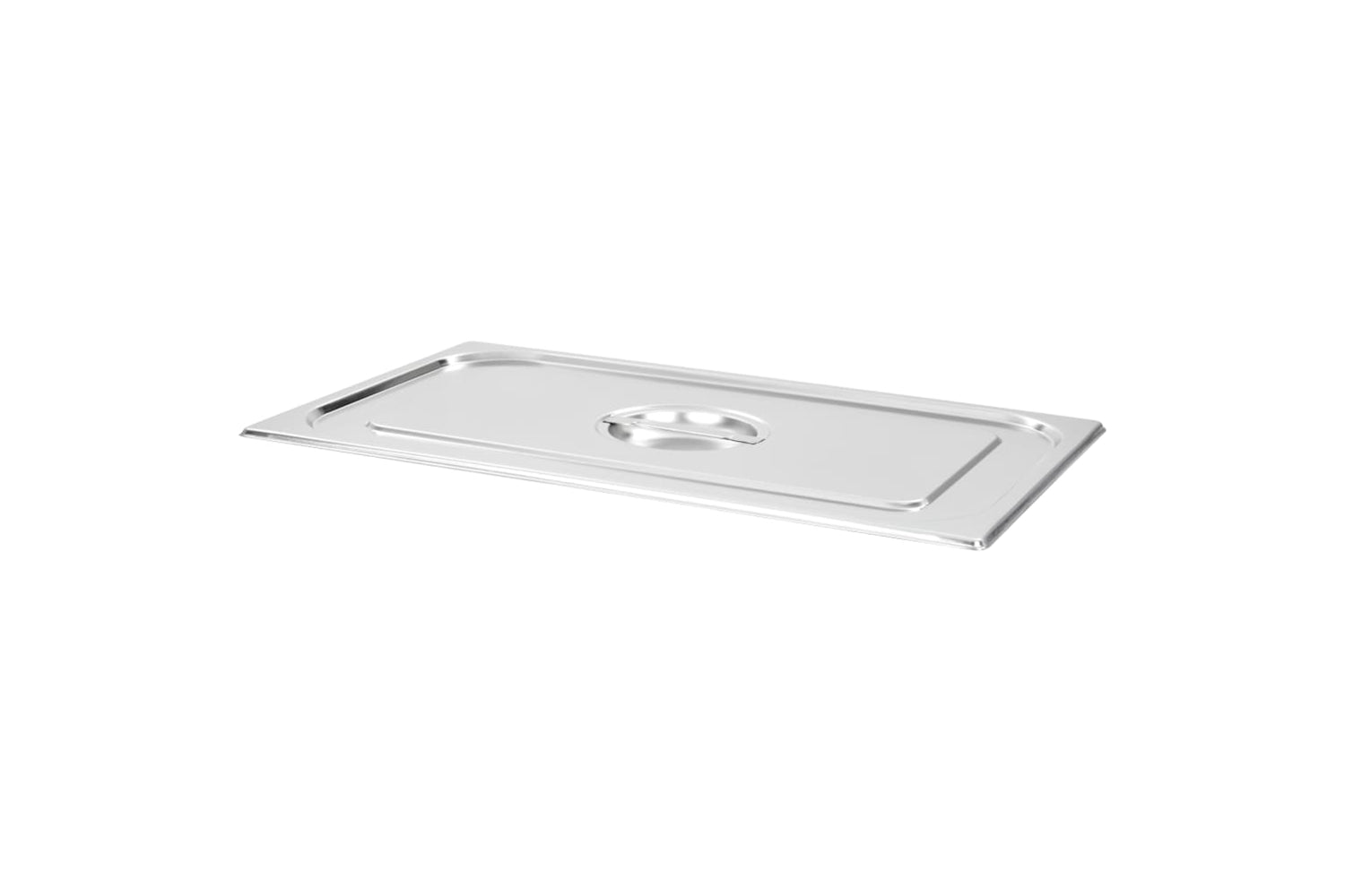 Vidaxl 50884 Lids For Gn 1/1 Pan 2 Pcs Stainless Steel-2