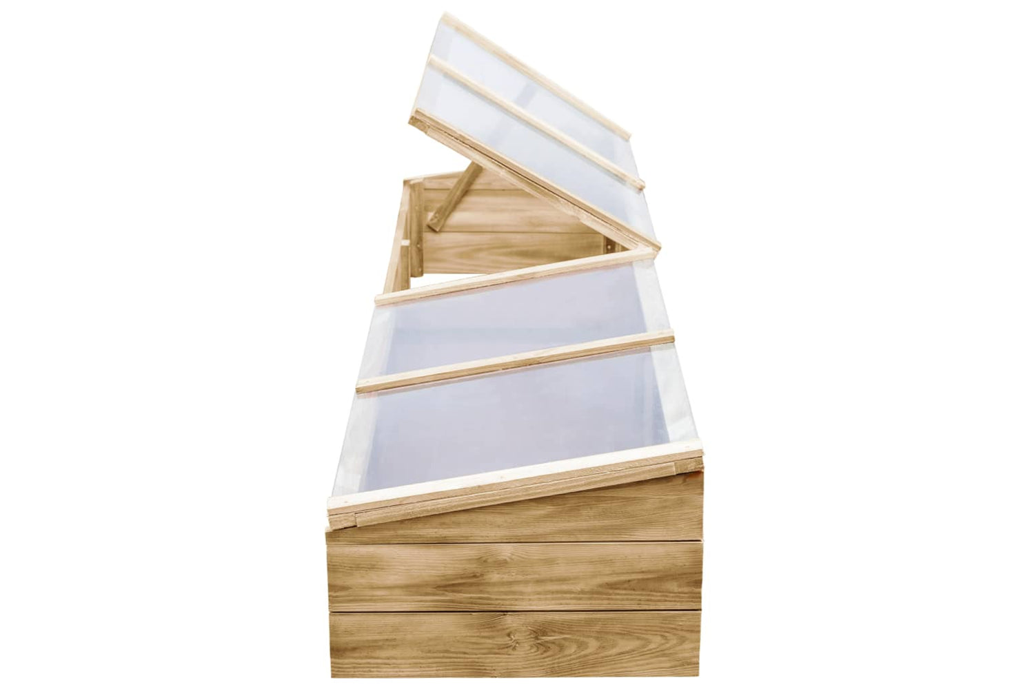 vidaXL 45303 Greenhouse Impregnated Pinewood 200x50x35cm-5