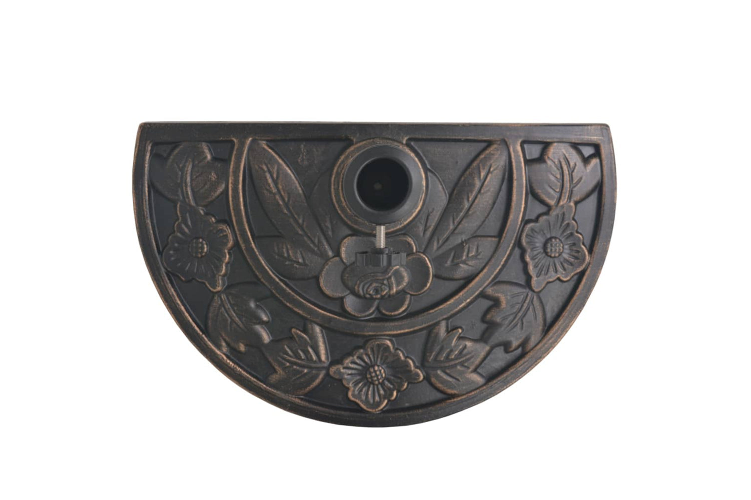 Vidaxl 43655 Parasol Base Resin Half Round Bronze 9 Kg-5