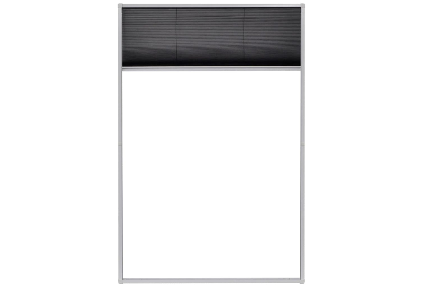 vidaXL 142612 Plisse Insect Screen For Windows Aluminium 80x120cm-2