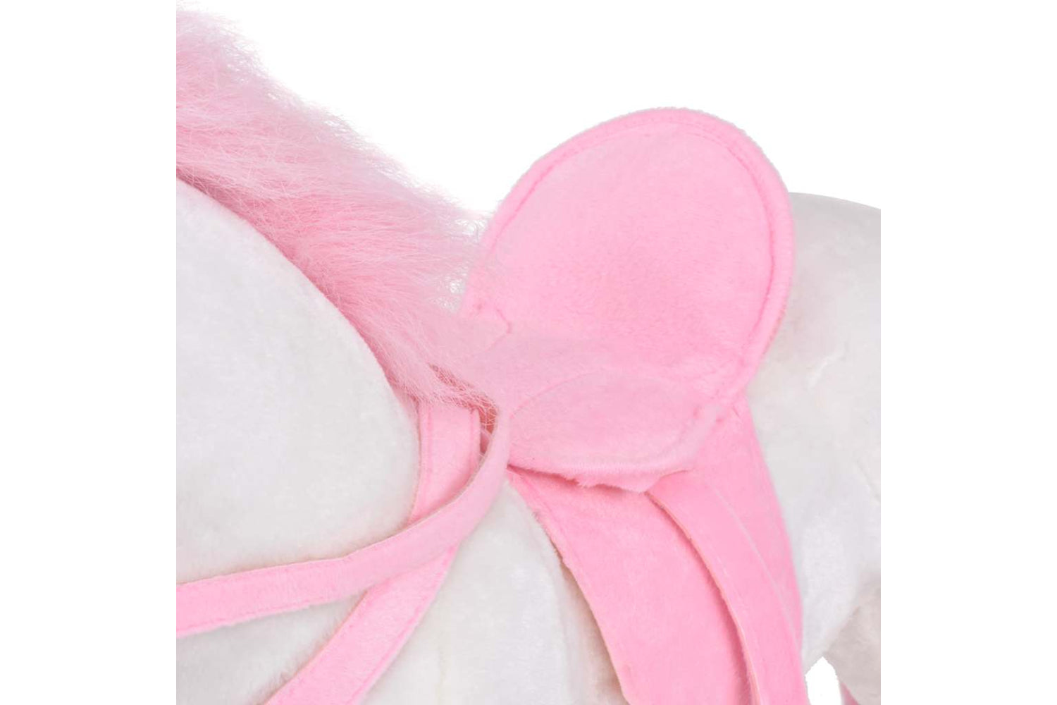 Vidaxl Standing Plush Toy Unicorn White And Pink Xxl-5