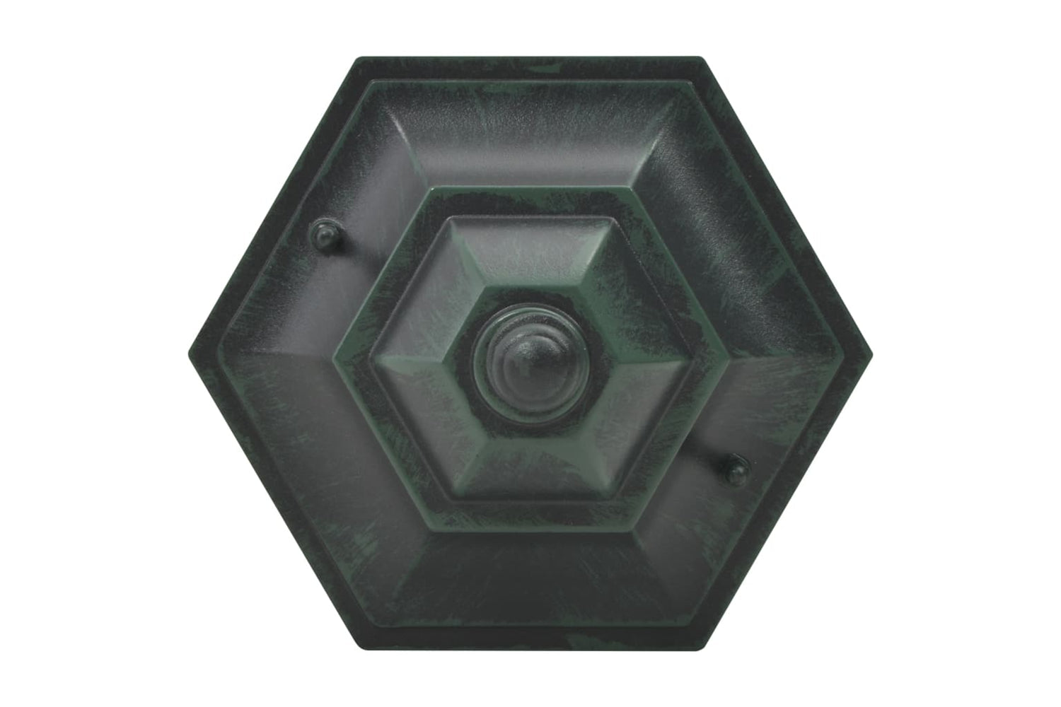 vidaXL 44214 Garden Post Lights 6 Pcs E27 110cm Aluminium Dark Green-5