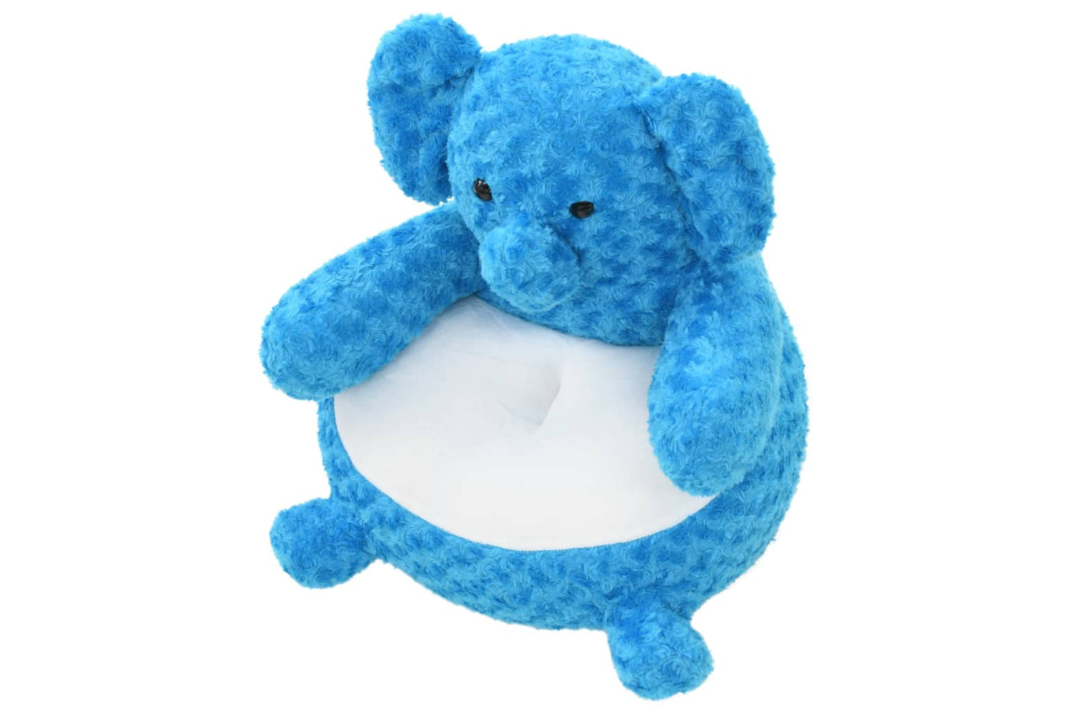 vidaXL 80240 Elephant Cuddly Toy Plush Blue-2