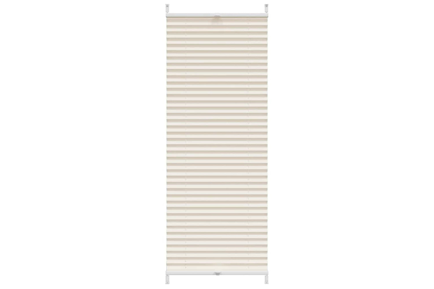 Vidaxl Plisse Blind 40x125cm Cream