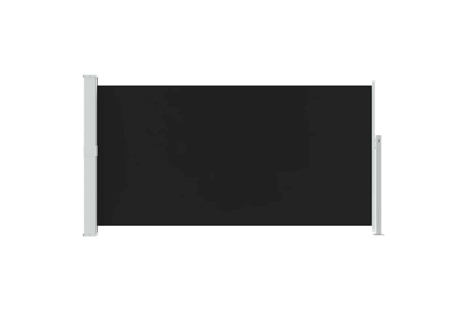 vidaXL 40809 Patio Terrace Side Awning 160 X 300cm Black-2