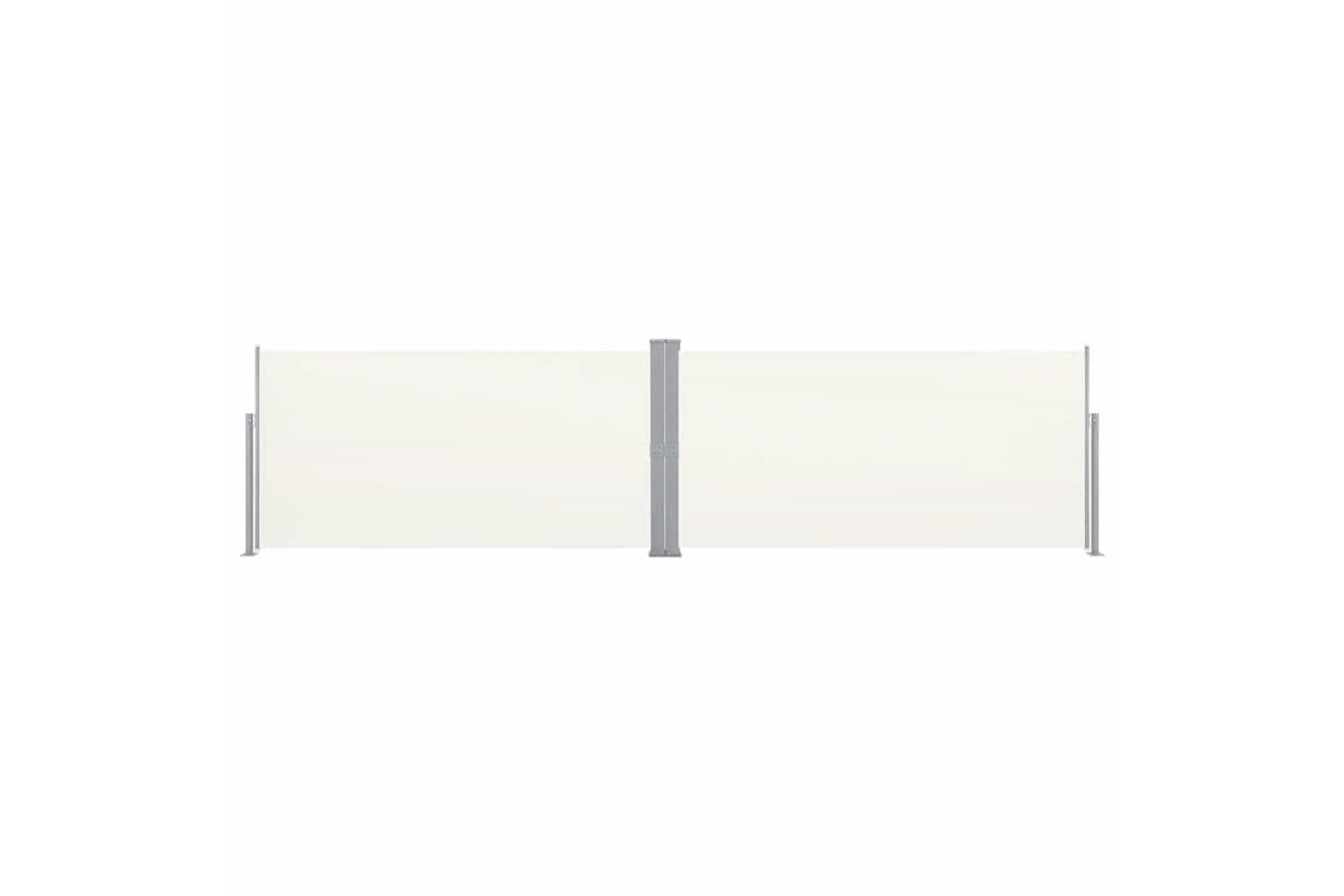 vidaXL 42179 Retractable Side Awning 160x600cm Cream-2