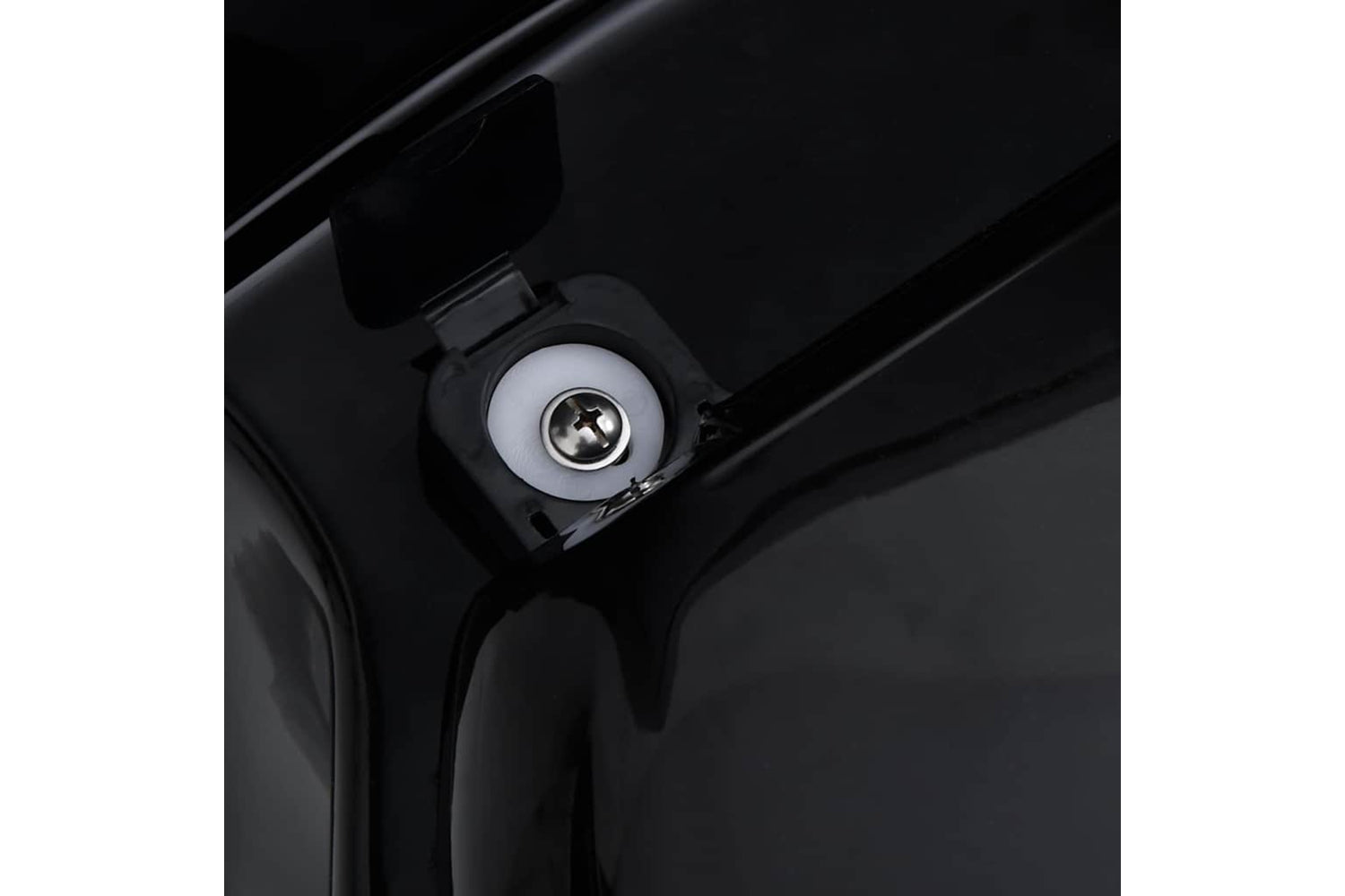 Vidaxl 141134 Wc Ceramic Toilet Bathroom Corner Toilet Black-6