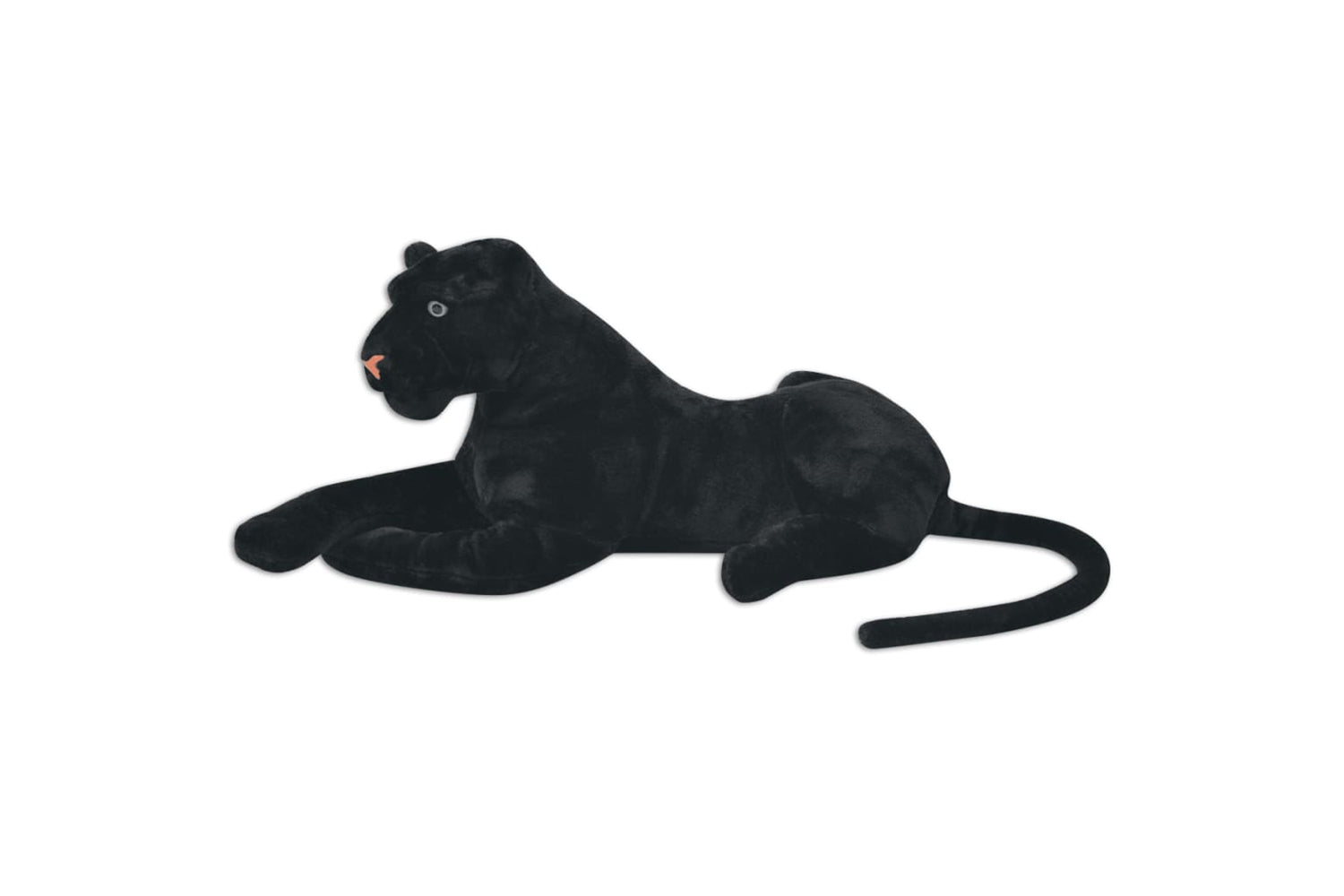 vidaXL 80166 Panther Toy Plush Black Xxl-2