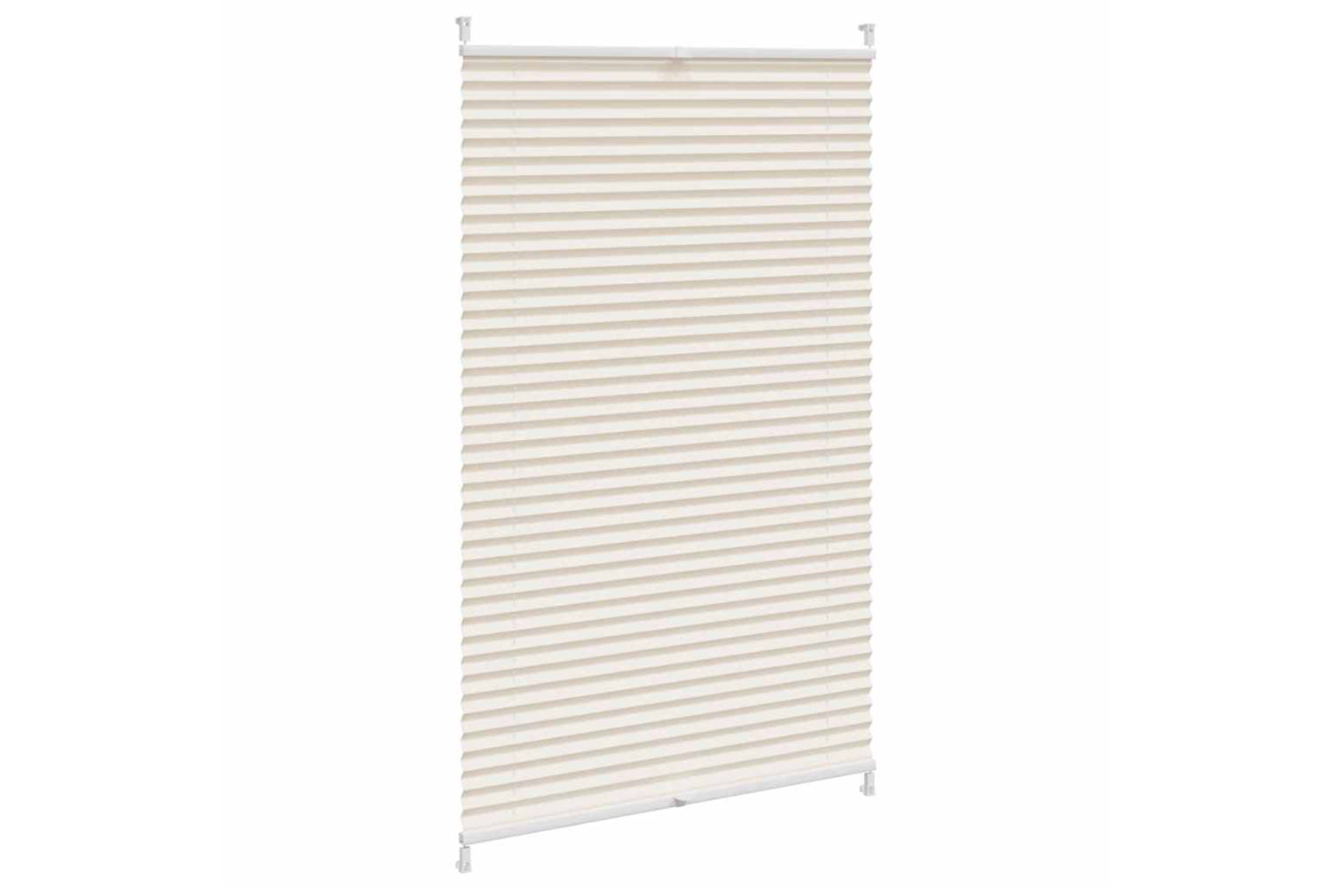Vidaxl Plisse Blind 90x100cm Creme-2