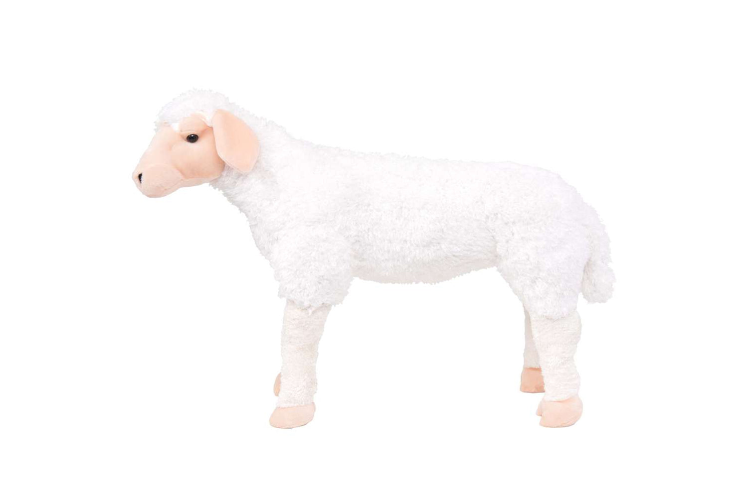 vidaXL 91341 Standing Plush Toy Sheep White Xxl-2