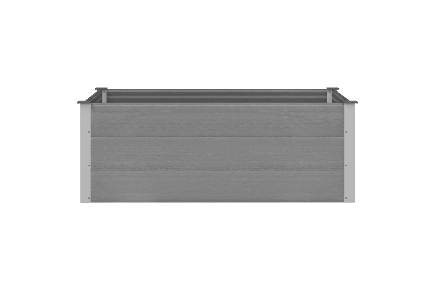 vidaXL 43609 Garden Raised Bed Wpc 150x100x54cm Grey-2
