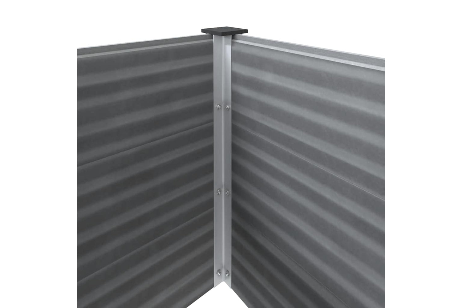 vidaXL 43609 Garden Raised Bed Wpc 150x100x54cm Grey-5