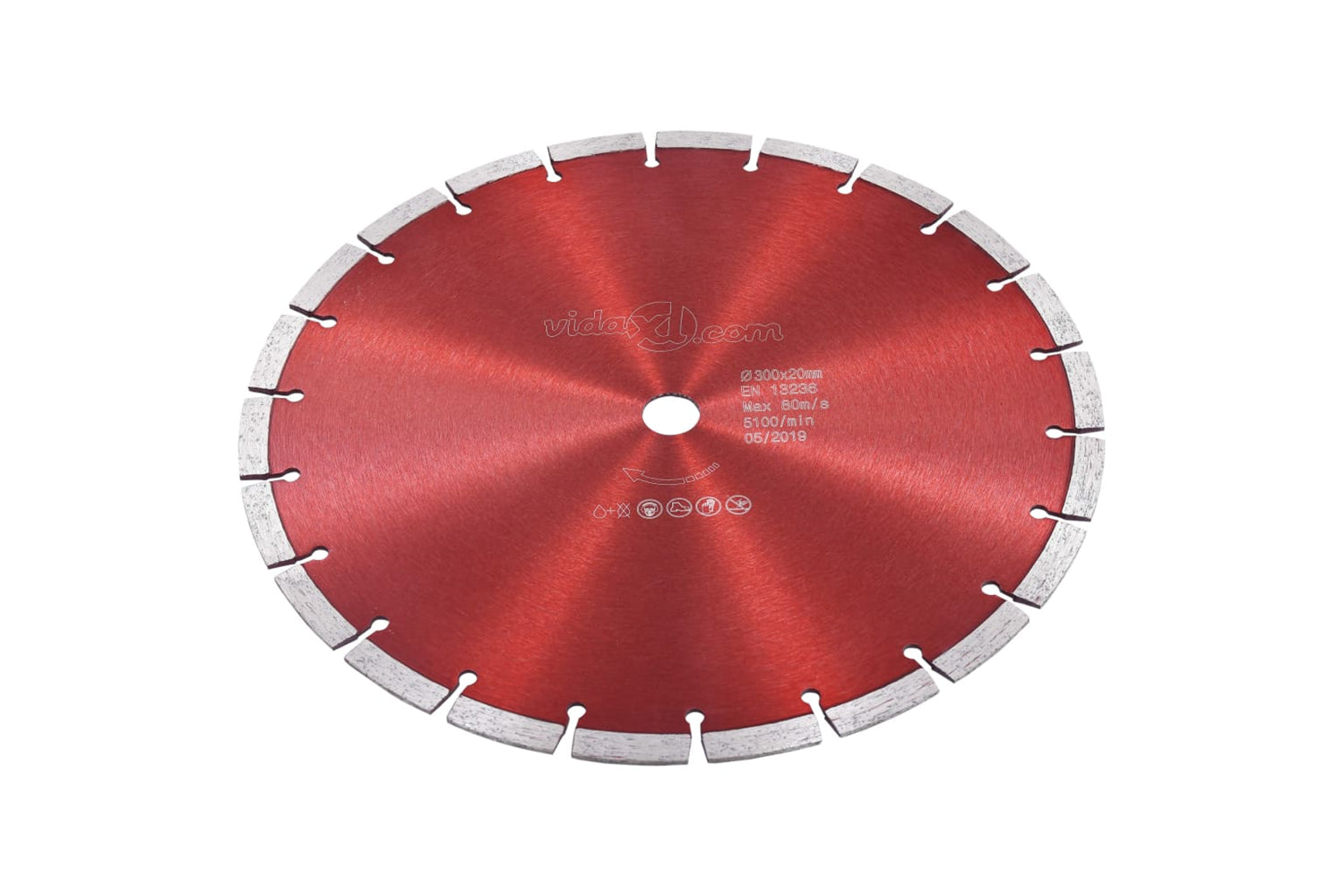 vidaXL 143239 Diamond Cutting Disc Steel 300mm-2