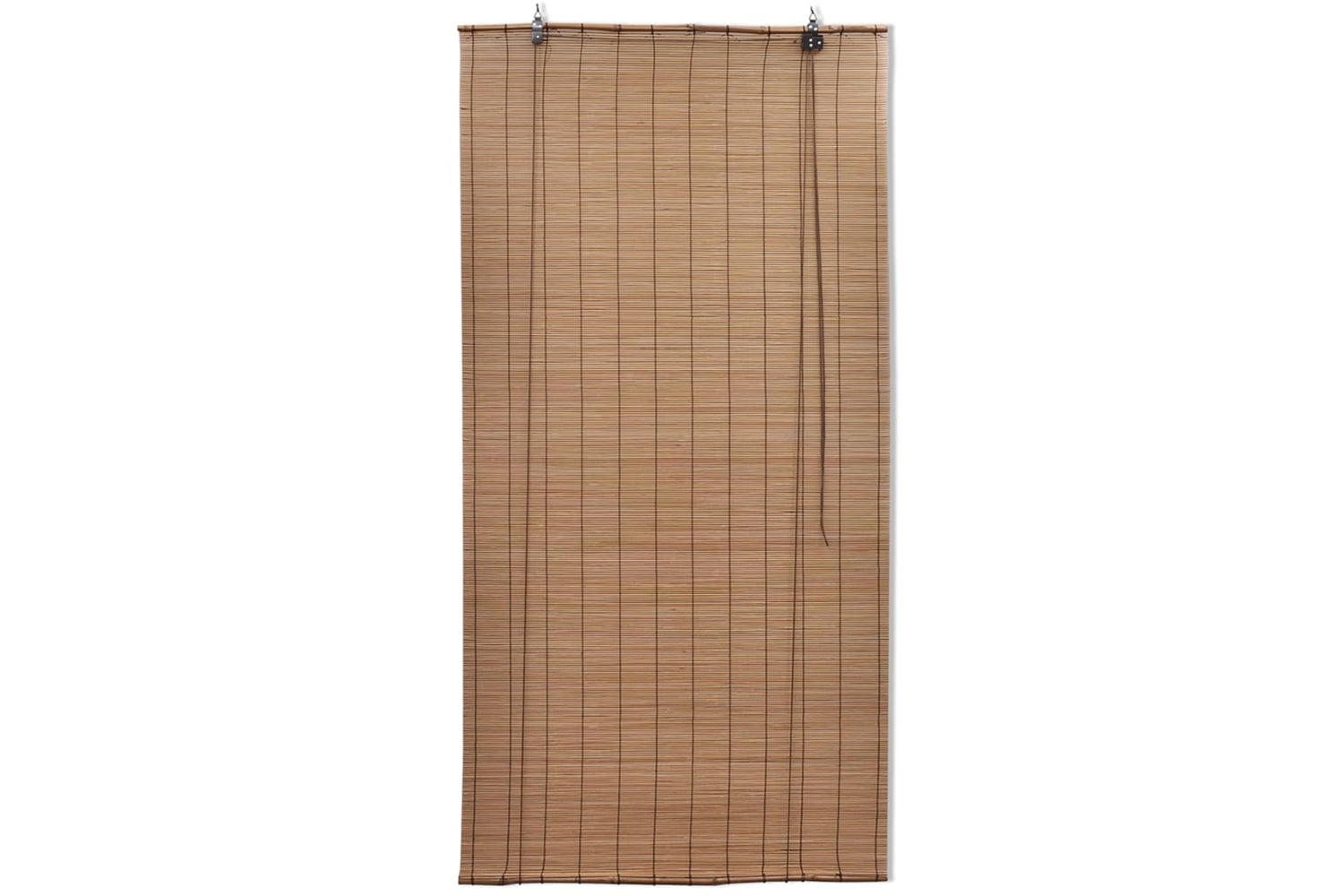 Vidaxl Brown Bamboo Roller Blinds 140 X 160 Cm-2