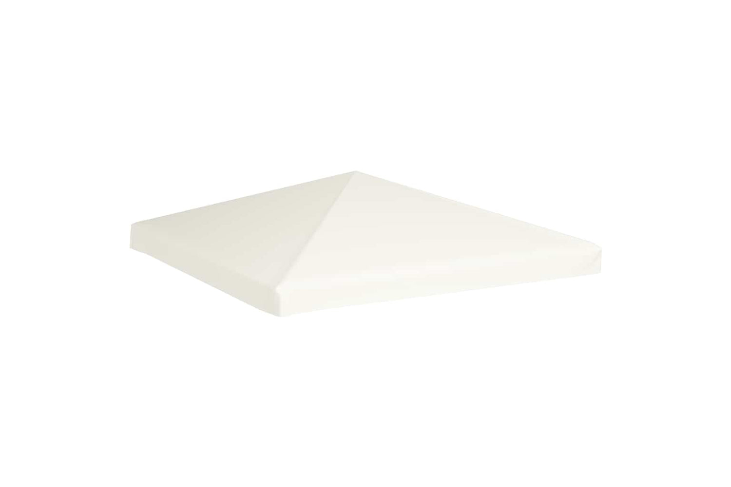 Vidaxl Gazebo Top Cover 310 G/m2 3x3 M Cream White-2