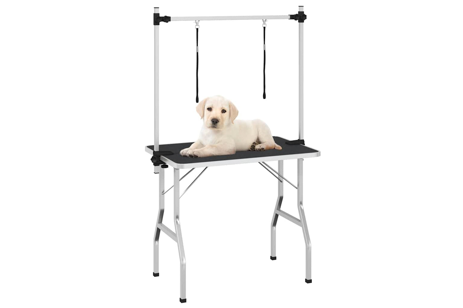 Vidaxl 170170 Bath Grooming Table For Dogs Cats Pets Adjustable 2 Loops-2