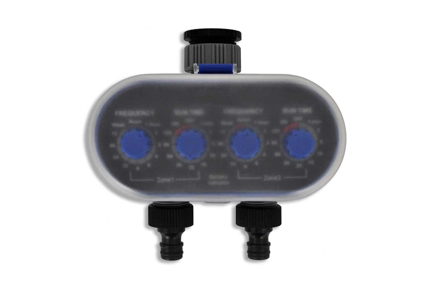 Vidaxl Garden Electronic Automatic Water Timer Irrigation Timer Double Outlet-2