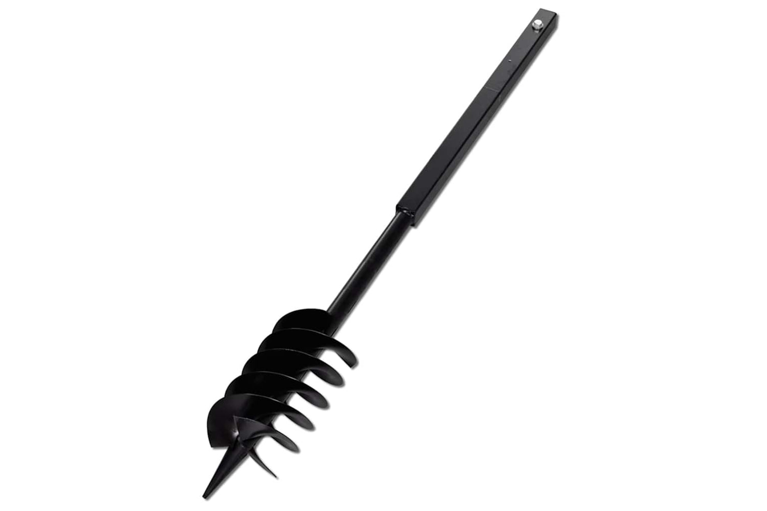 vidaXL 270529 Ground Drill With Handle 150mm With Extension Tube 13 M Steel-5
