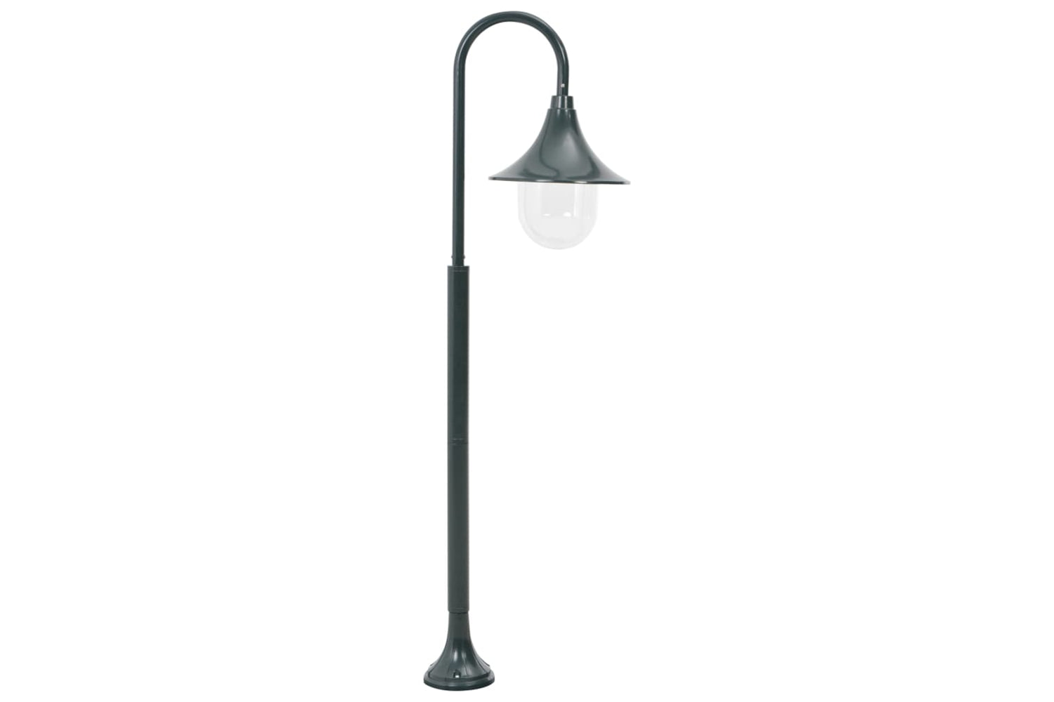 vidaXL 44218 Garden Post Light E27 120cm Aluminium Dark Green-2