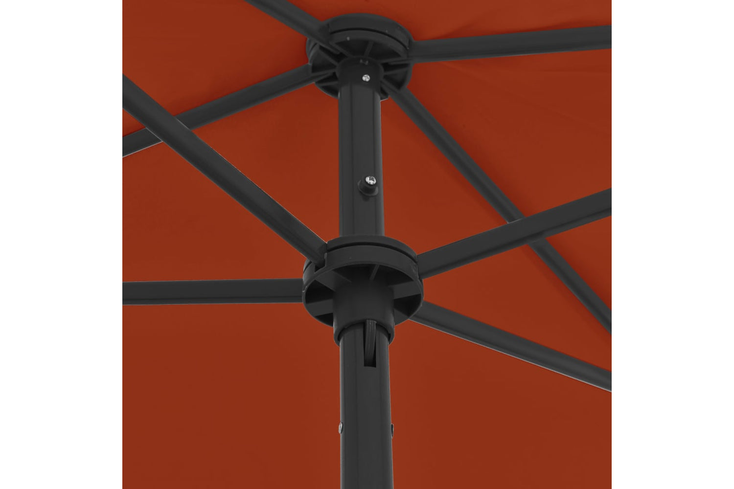 vidaXL 314724 Beach Umbrella Terracotta 180x120cm-7