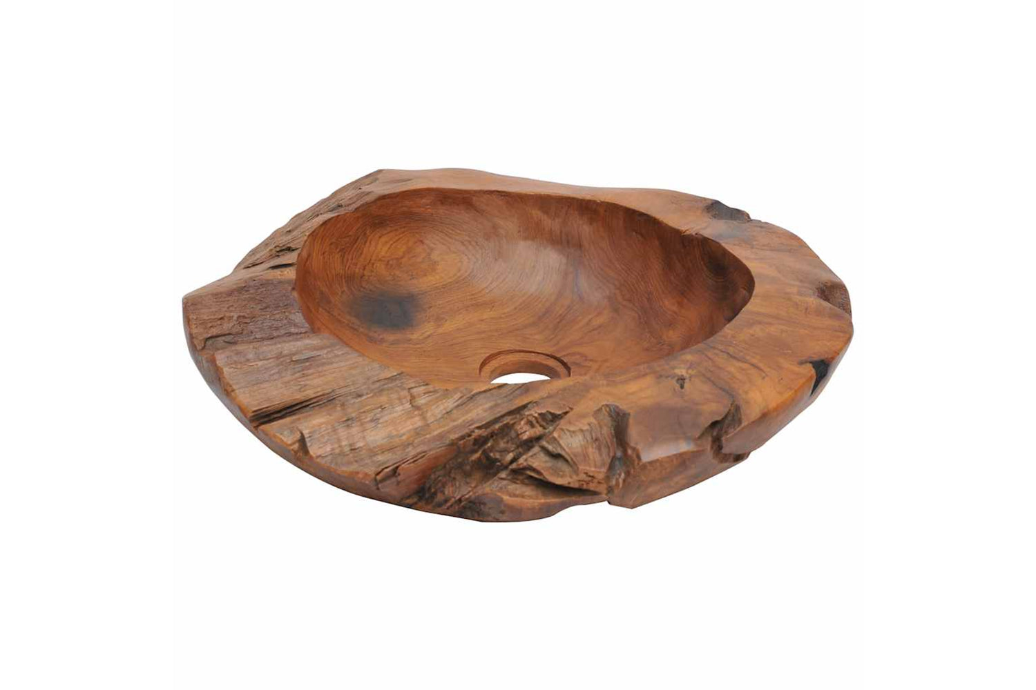 vidaXL 243475 Basin Solid Teak 45cm-3