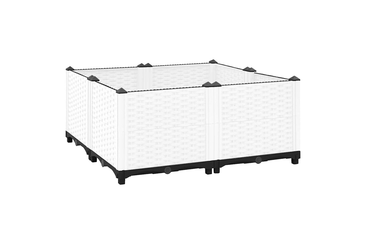 vidaXL Raised Bed 80x80x38cm Polypropylene