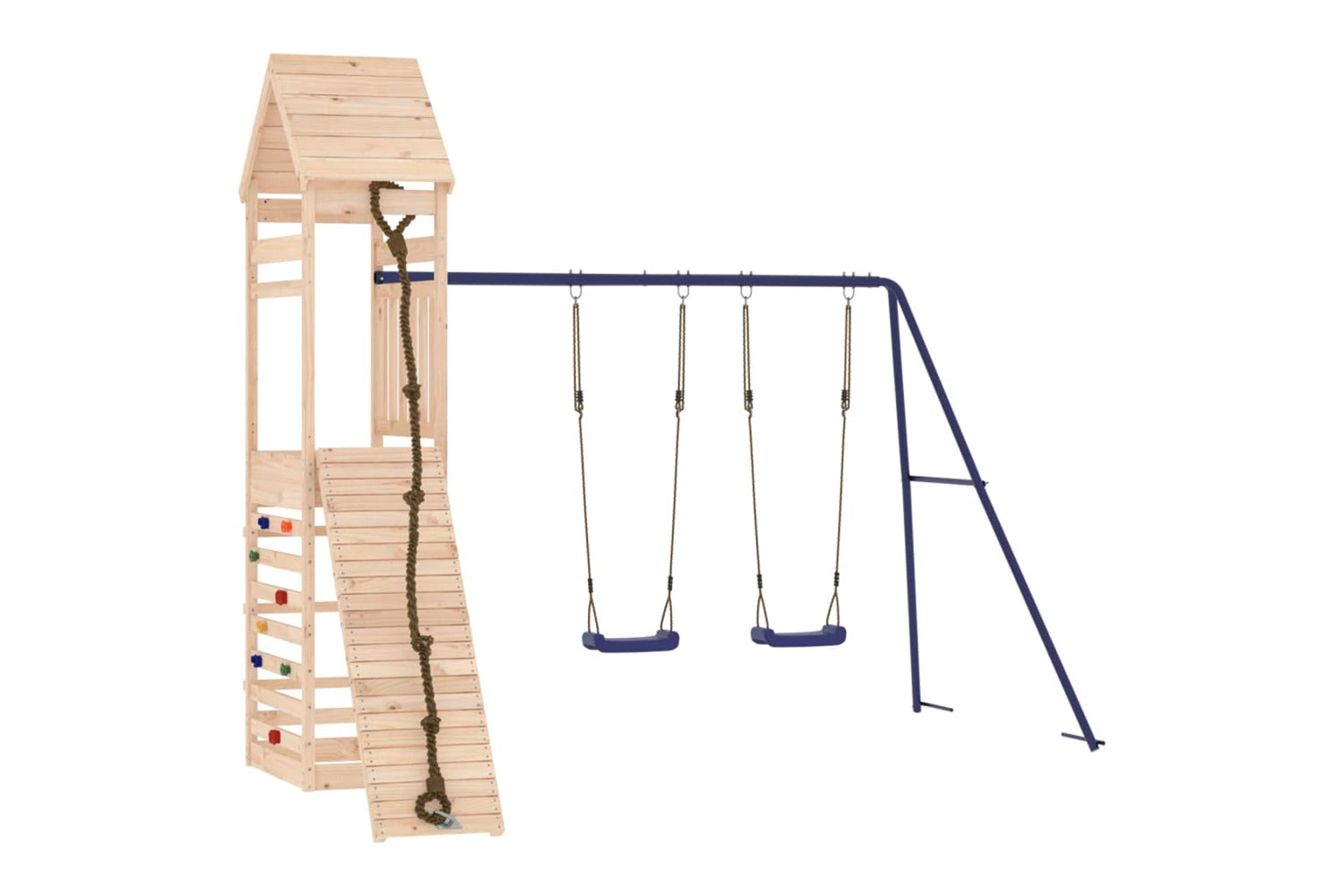 Vidaxl 3156925 Outdoor Playset Solid Wood Pine-3