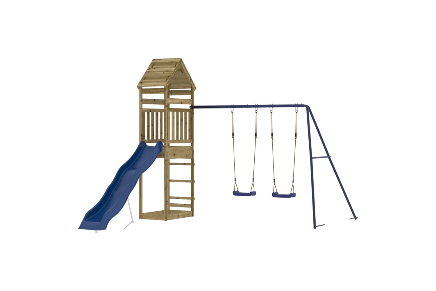 Vidaxl 3156912 Outdoor Playset Impregnated Wood Pine-2