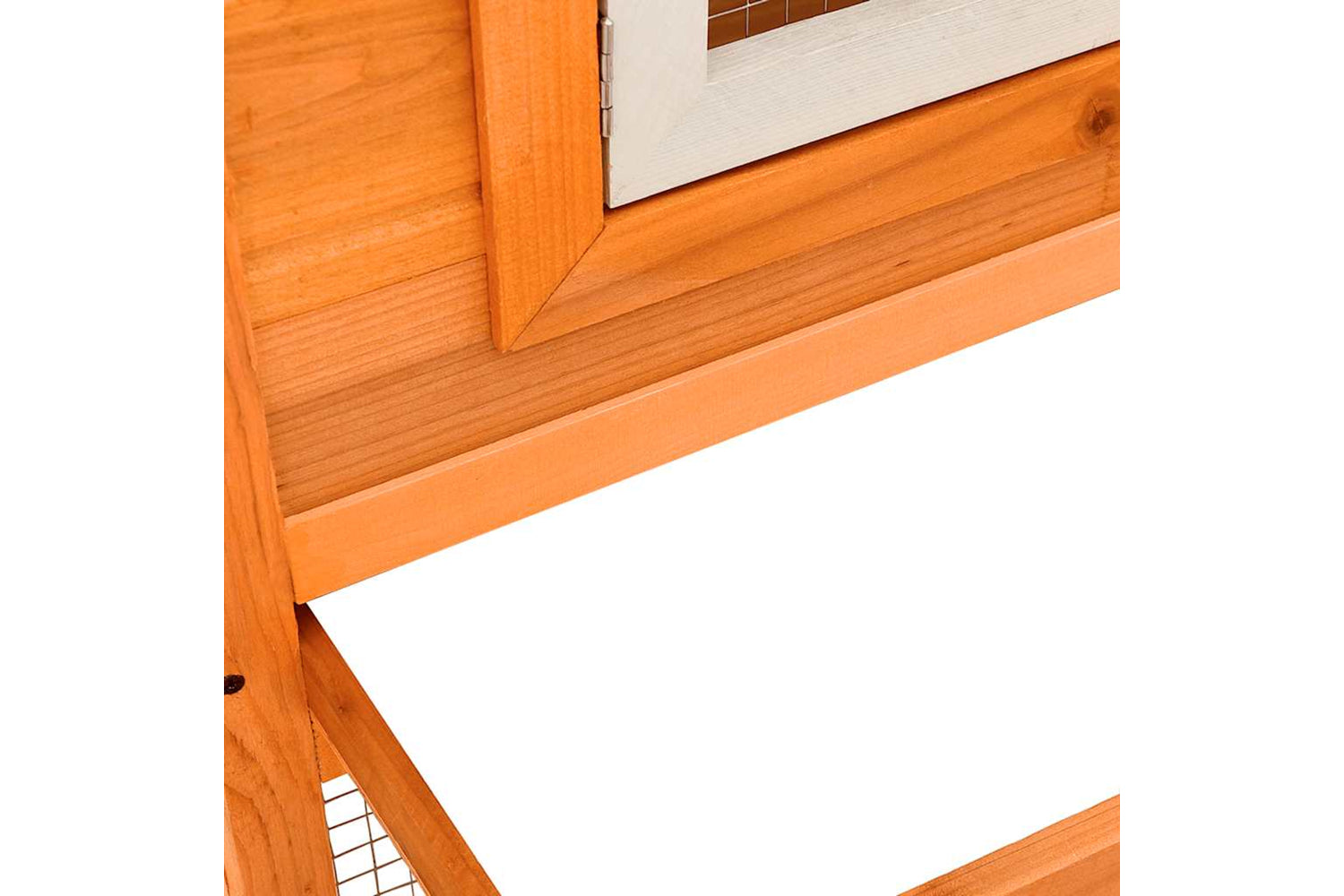 Vidaxl 170174 Outdoor Large Rabbit Hutch House Pet Cage Double House-6