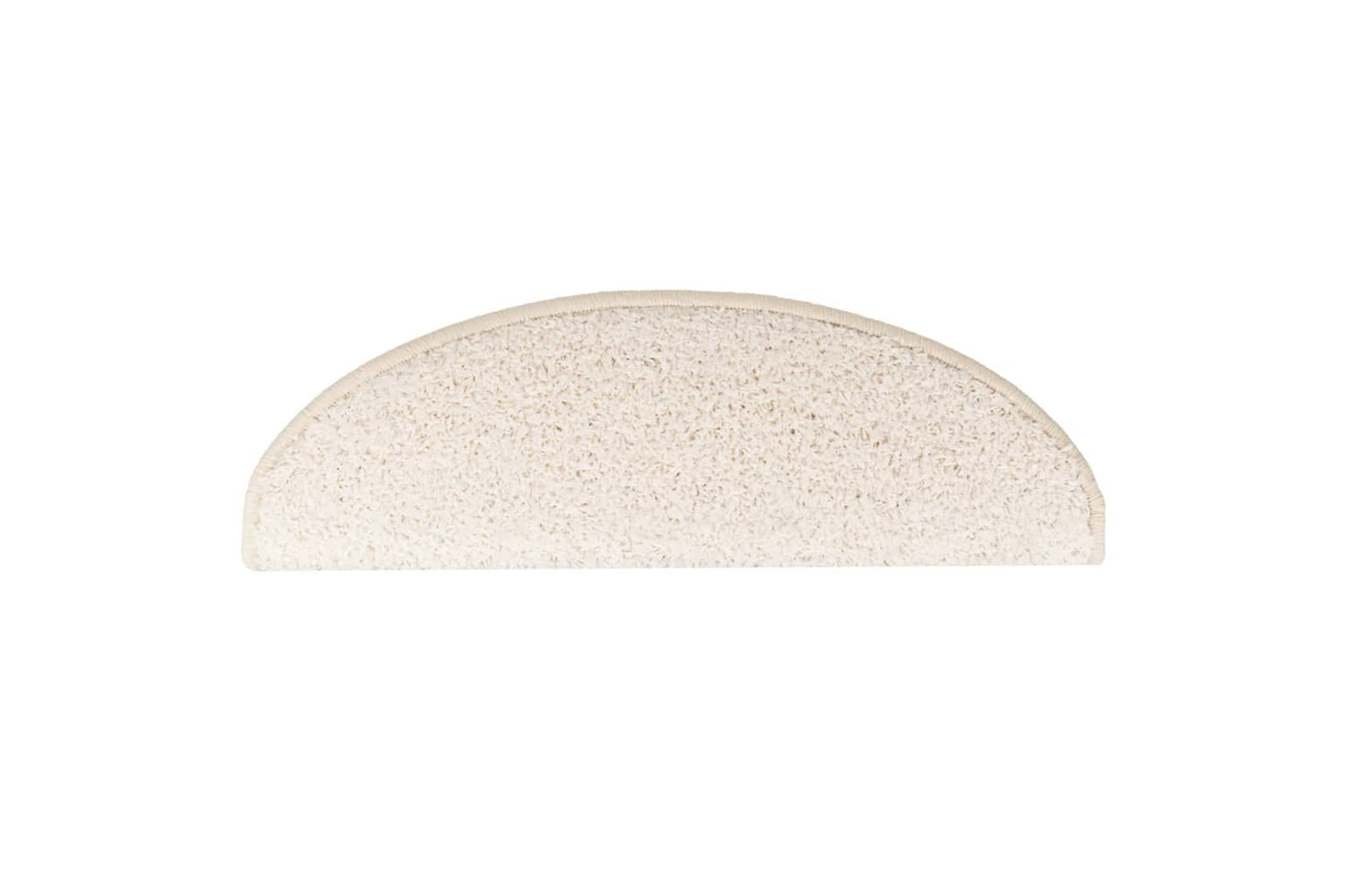 vidaXL 133906 Carpet Stair Treads 15 Pcs White 65x21x4cm-5