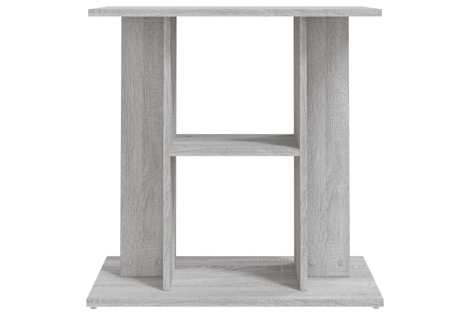 vidaXL 833573 Aquarium Stand Grey Sonoma 60x30x60cm Engineered Wood-3