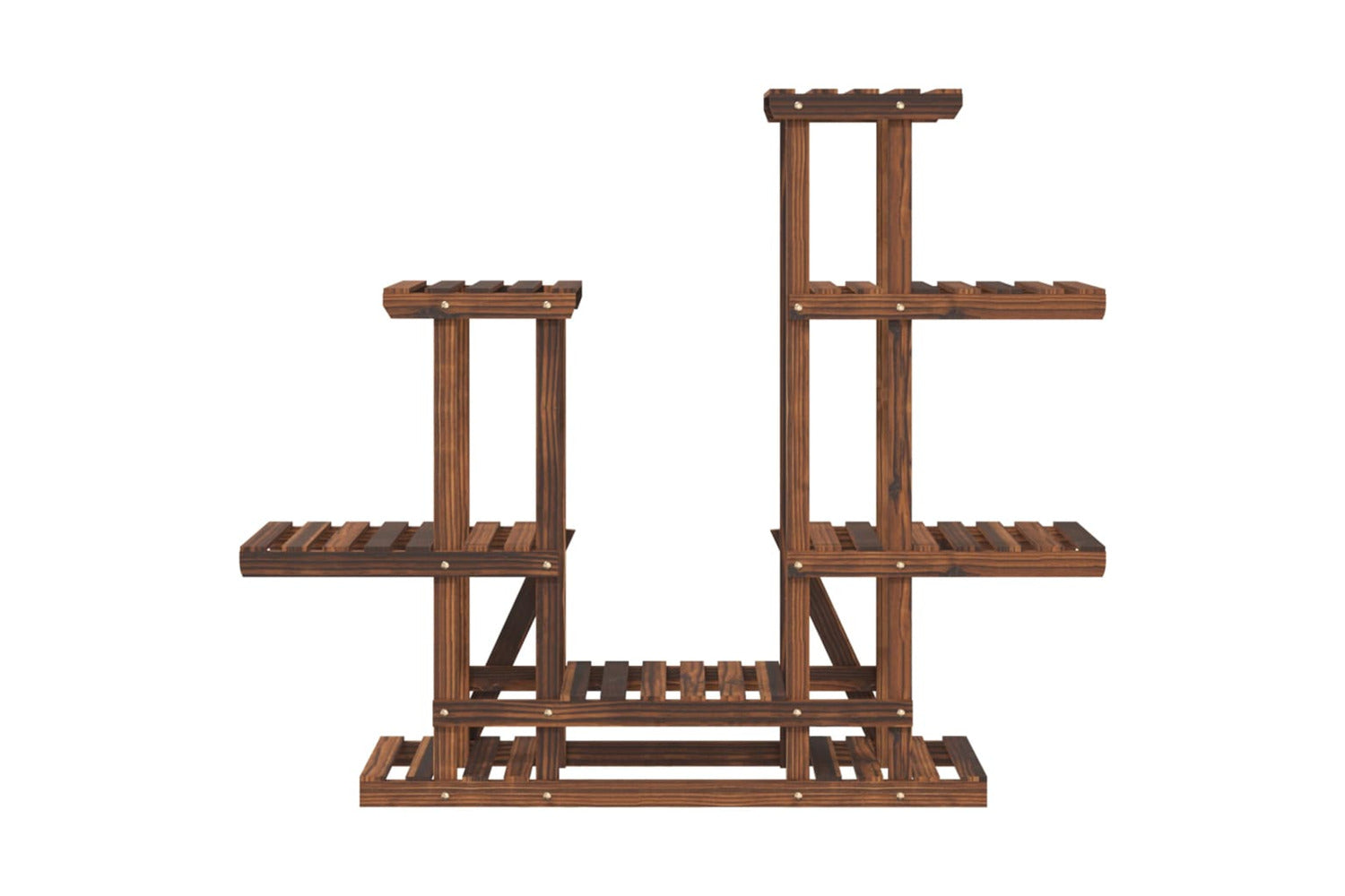 vidaXL 362861 Flower Stand 95x25x96cm Solid Wood Fir