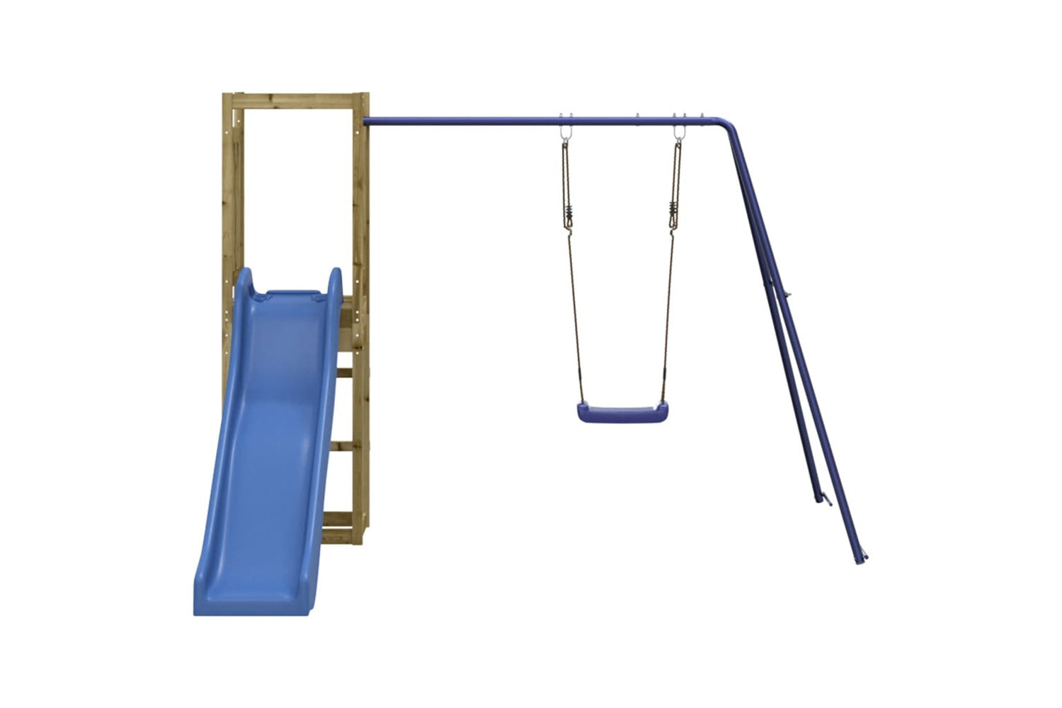 Vidaxl 3155956 Playhouse With Slide Swing Impregnated Wood Pine-4