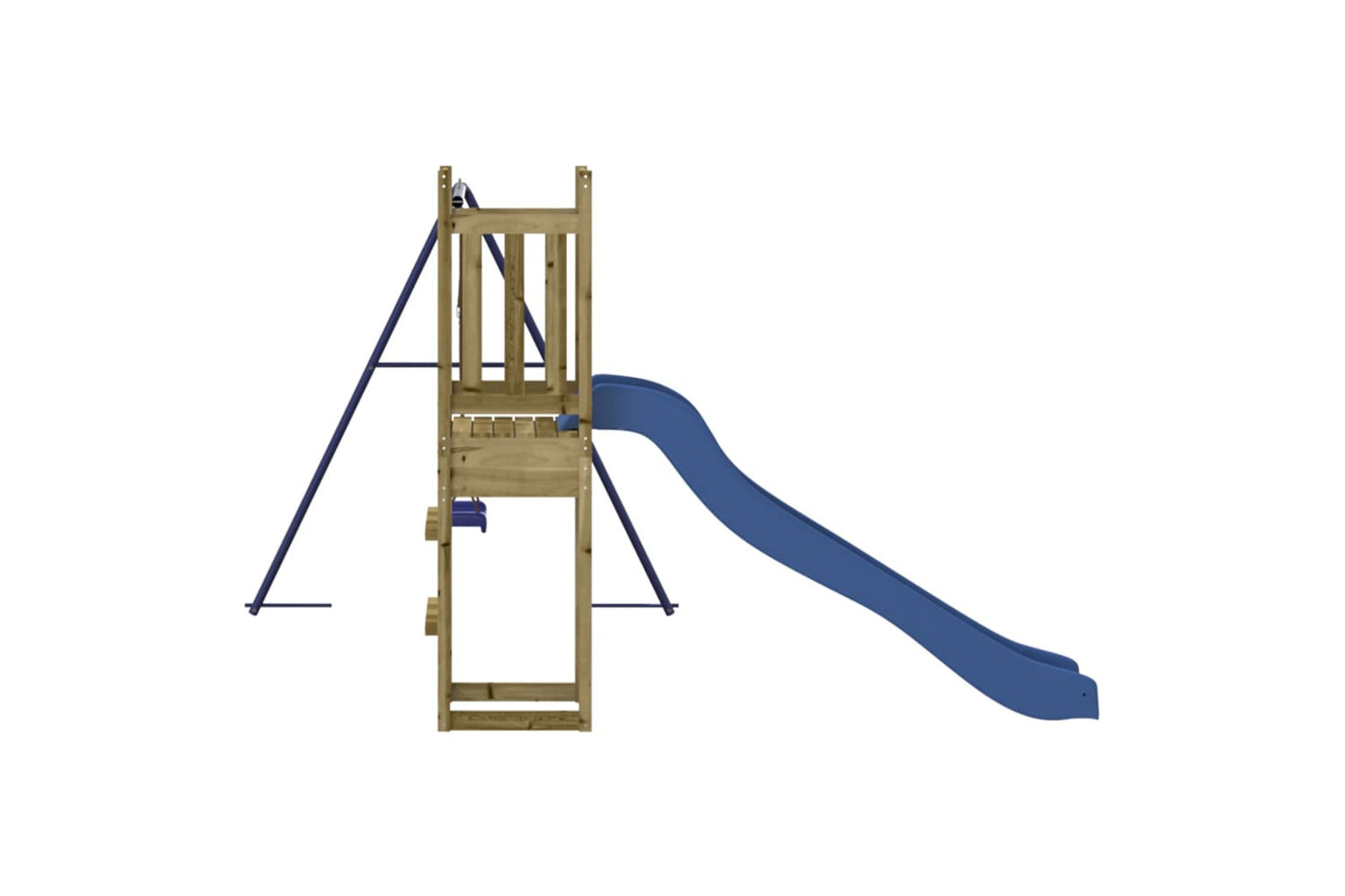 Vidaxl 3155956 Playhouse With Slide Swing Impregnated Wood Pine-6
