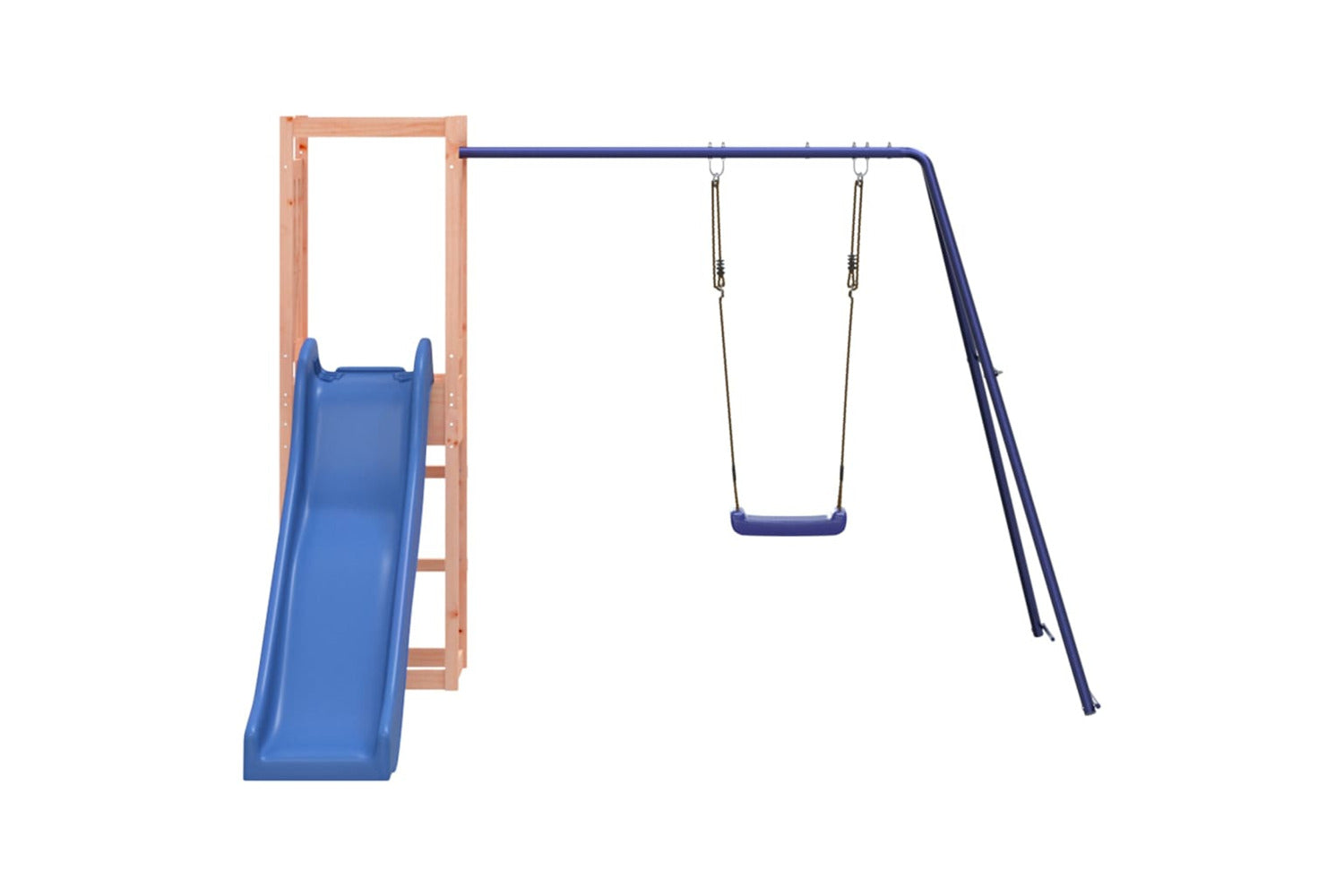 Vidaxl 3155955 Playhouse With Slide Swing Solid Wood Douglas-4
