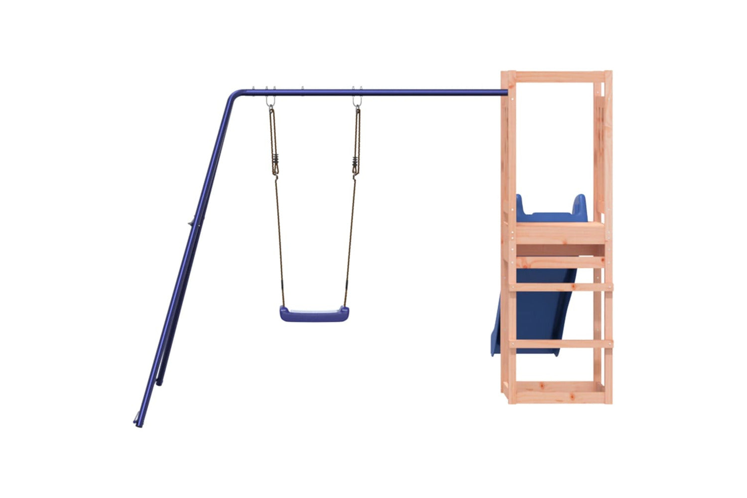 Vidaxl 3155955 Playhouse With Slide Swing Solid Wood Douglas-7