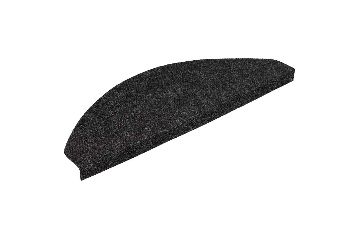 vidaXL 136390 Stair Mats Self-adhesive 15 Pcs 56x17x3cm Black-2