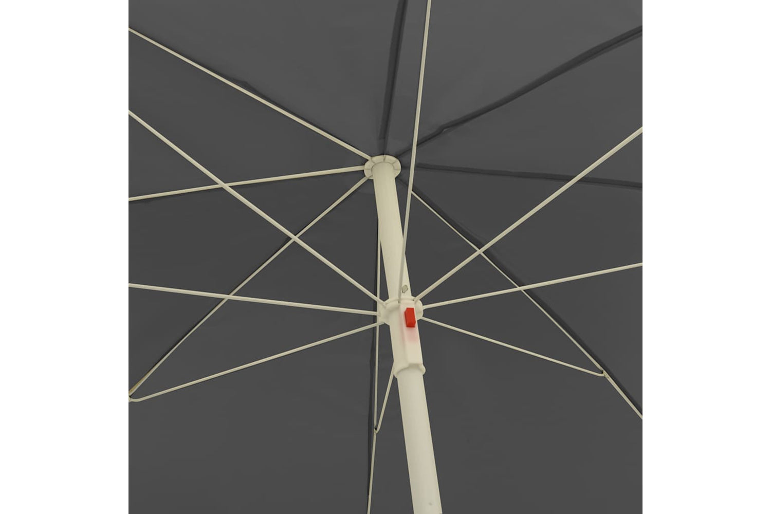 vidaXL 314706 Beach Umbrella Anthracite 240cm-5