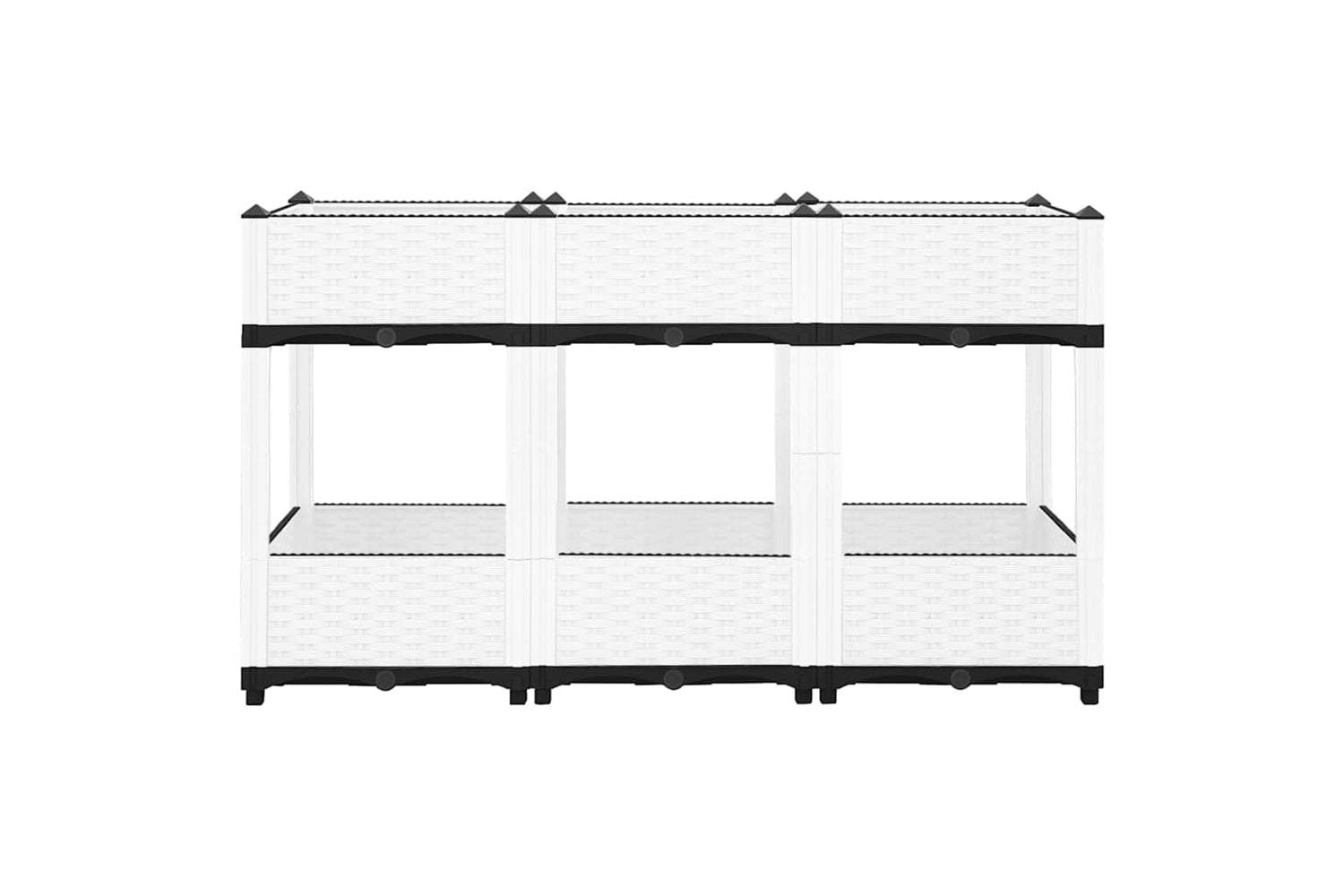 vidaXL Raised Bed 120x40x71cm Polypropylene-3