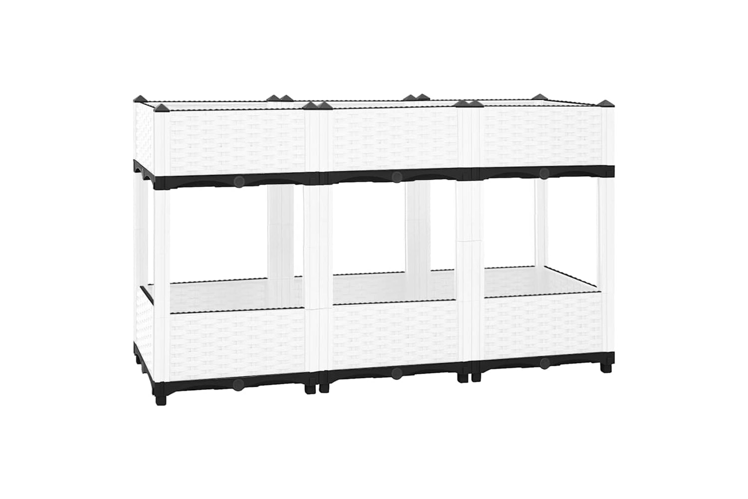 vidaXL Raised Bed 120x40x71cm Polypropylene