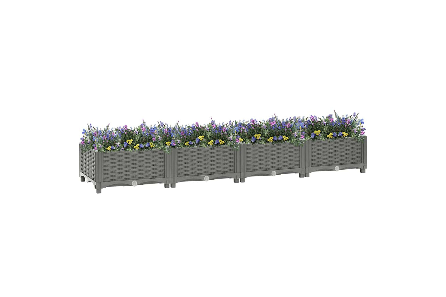 vidaXL Raised Bed 160x40x23cm Polypropylene-2