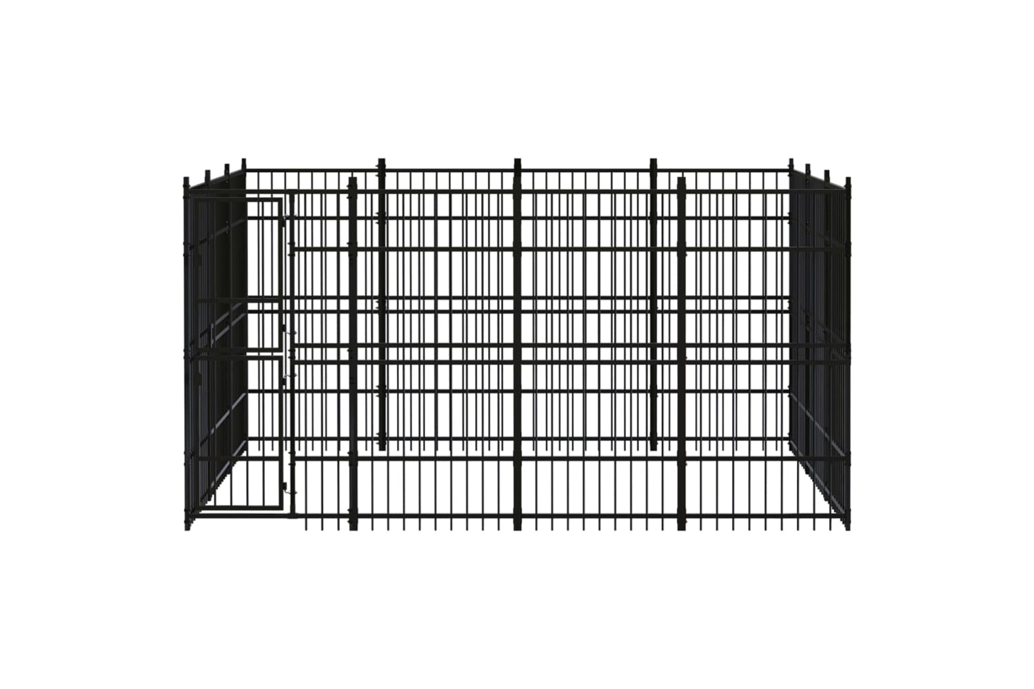 Vidaxl 3097975 Outdoor Dog Kennel Steel 11.06 M2-2