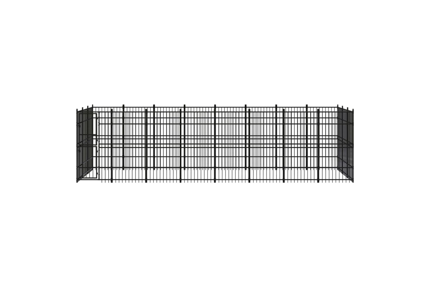 Vidaxl 3097979 Outdoor Dog Kennel Steel 22.12 M2-2