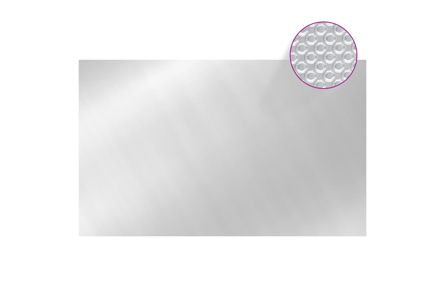 vidaXL 93092 Pool Cover Silver 260x160cm Pe-2