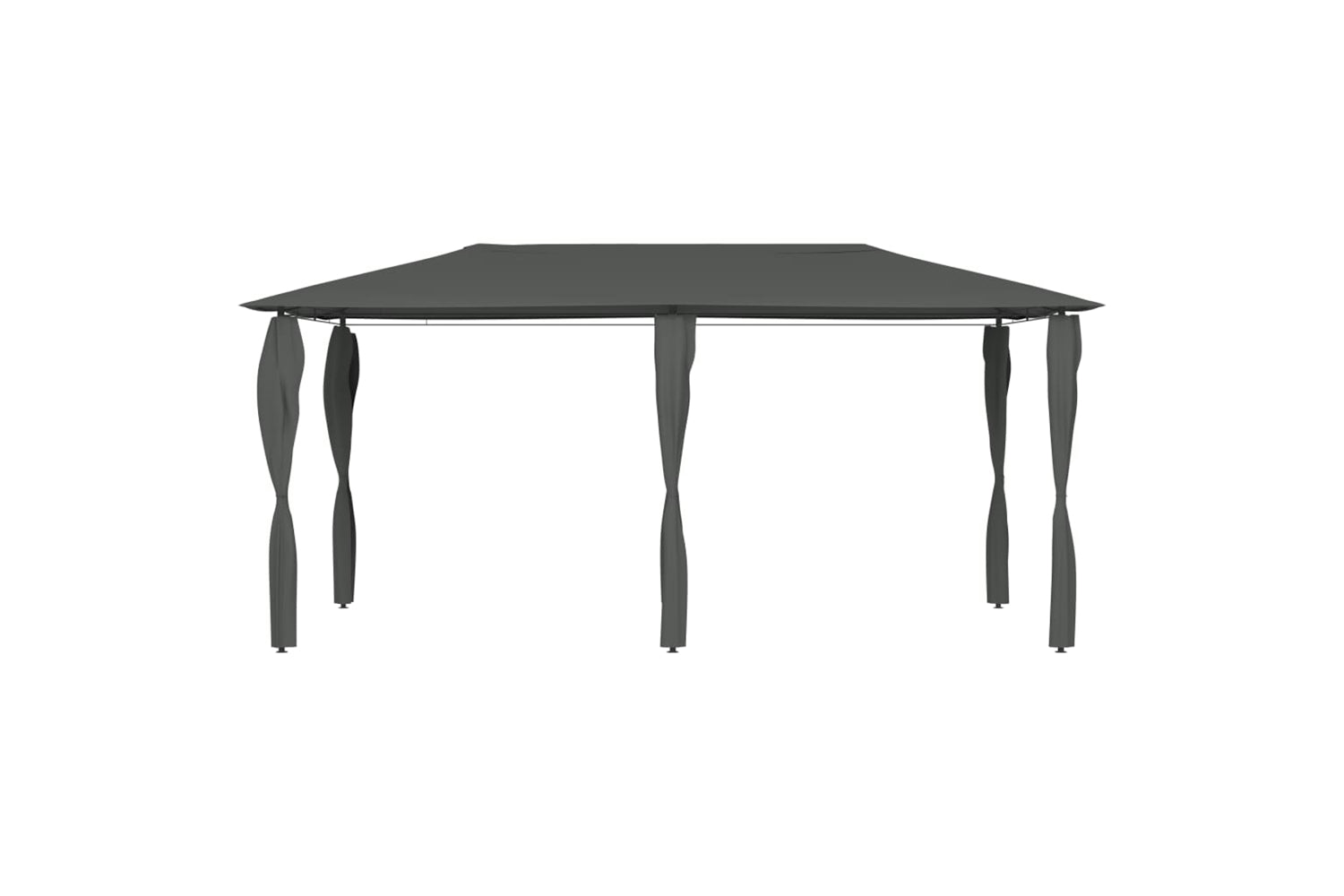 Vidaxl Gazebo With Post Covers 2.98x5.3x2.59 M Anthracite 160 G/mÂ²-2