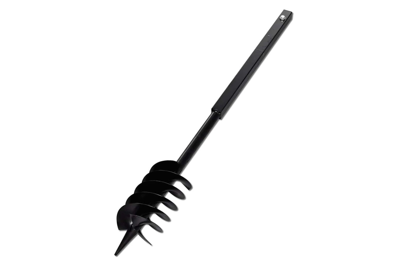 vidaXL 270524 Ground Drill With Handle 120mm With Extension Tube 9 M Steel-5