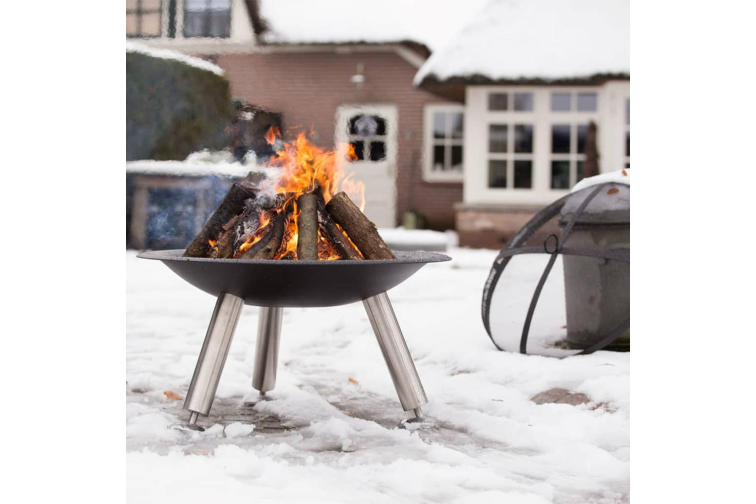 Redfire Fire Bowl Chicago Black Steel 75 Cm 85013-7