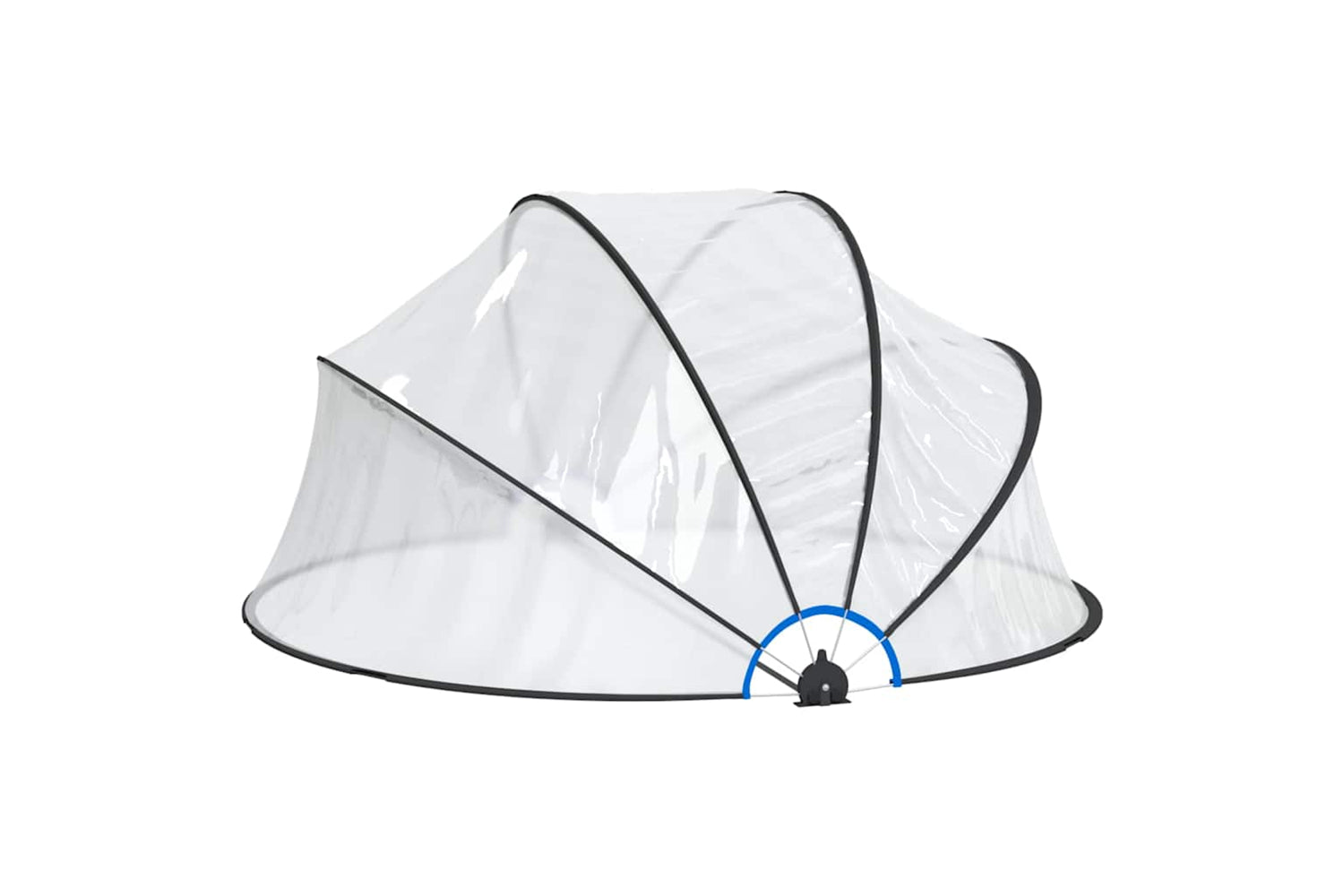 vidaXL 93812 Pool Dome Round 315x158cm Pvc-2