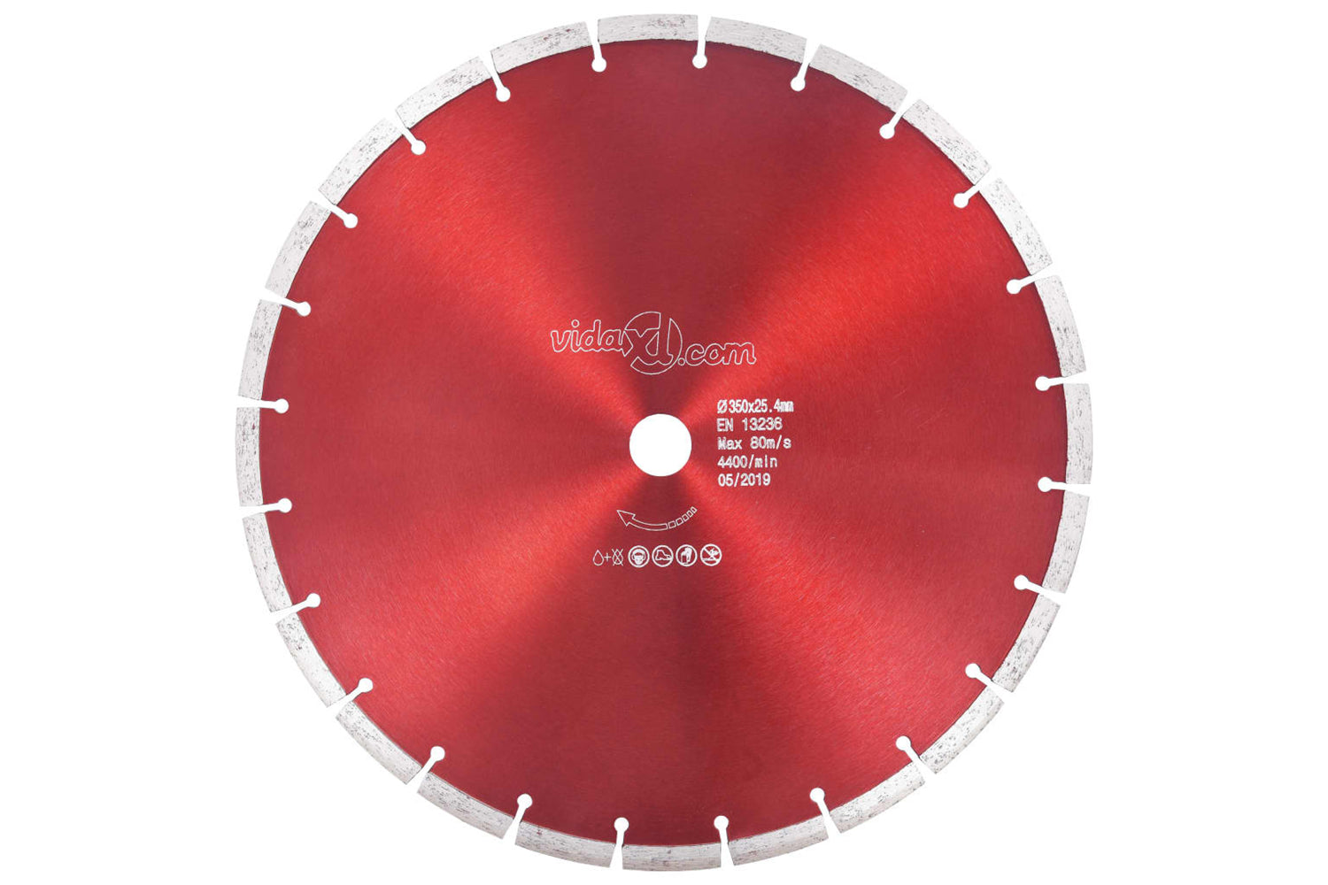 vidaXL 143244 Diamond Cutting Disc Steel 350mm