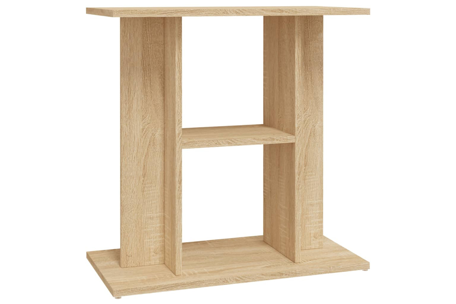 vidaXL 833570 Aquarium Stand Sonoma Oak 60x30x60cm Engineered Wood